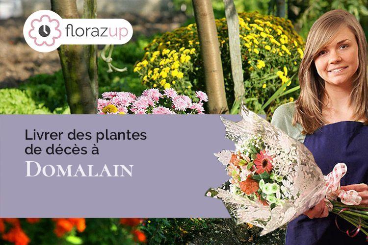 plantes pour un deuil à Domalain (Ille-et-Vilaine/35680)