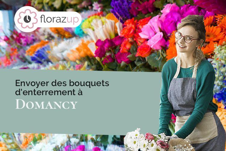 bouquets de fleurs pour des obsèques à Domancy (Haute-Savoie/74700)