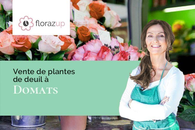 bouquets de fleurs pour une crémation à Domats (Yonne/89150)