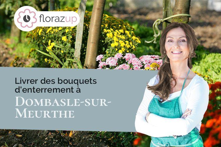 coeur de fleurs pour des funérailles à Dombasle-sur-Meurthe (Meurthe-et-Moselle/54110)