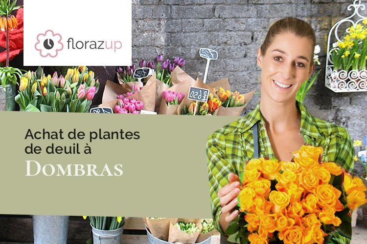 créations florales pour un enterrement à Dombras (Meuse/55150)