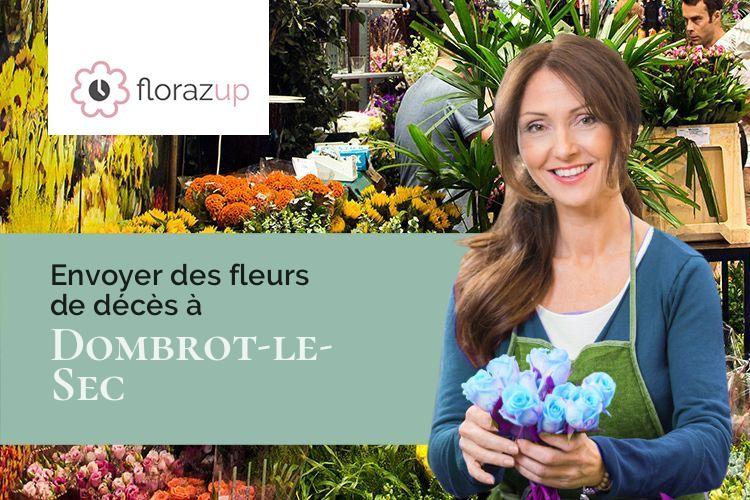 créations florales pour une crémation à Dombrot-le-Sec (Vosges/88140)