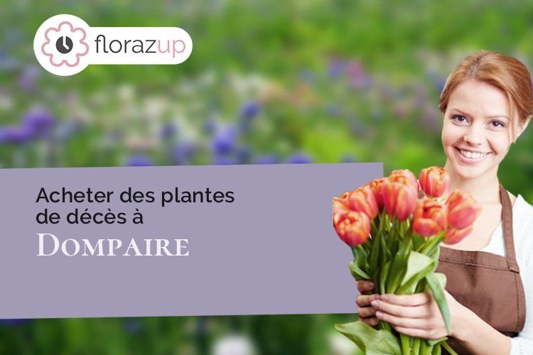 coeur de fleurs pour une crémation à Dompaire (Vosges/88270)