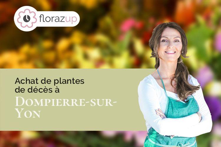 créations de fleurs pour une crémation à Dompierre-sur-Yon (Vendée/85170)