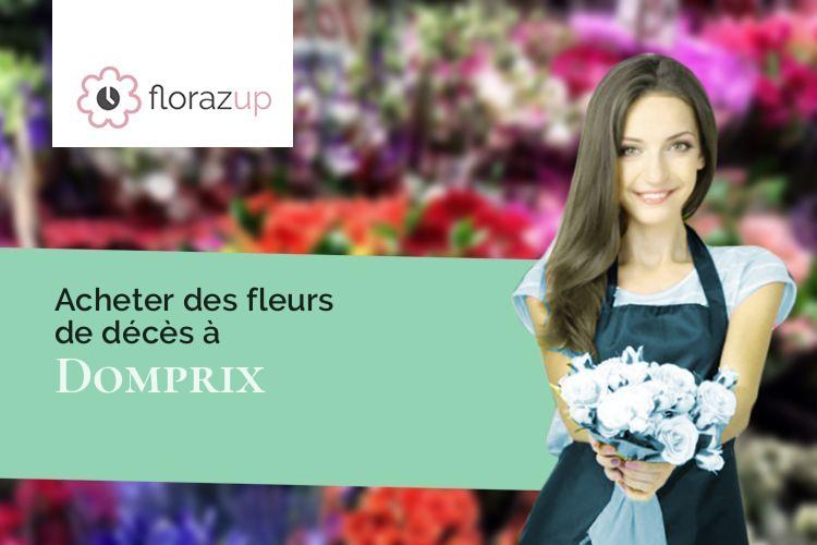 couronnes florales pour une crémation à Domprix (Meurthe-et-Moselle/54490)