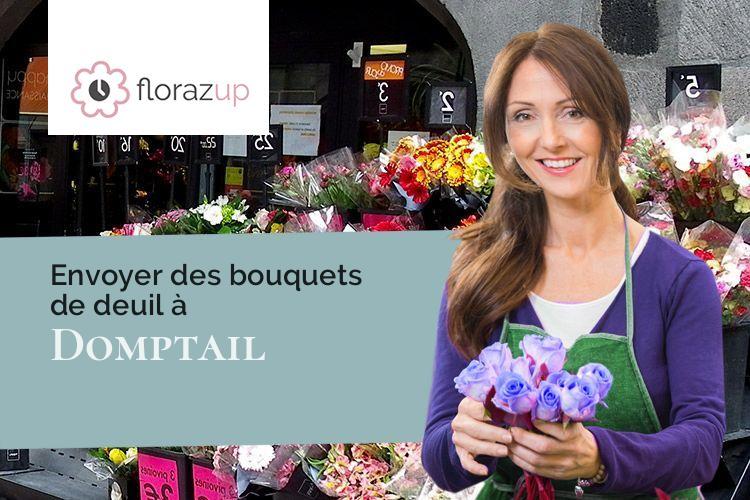 compositions florales pour des obsèques à Domptail (Vosges/88700)