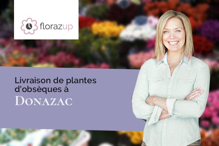 coupes de fleurs pour un deuil à Donazac (Aude/11240)