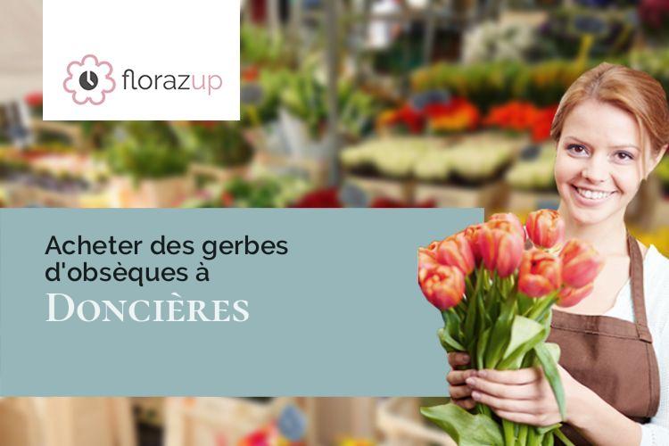 compositions florales pour un décès à Doncières (Vosges/88700)