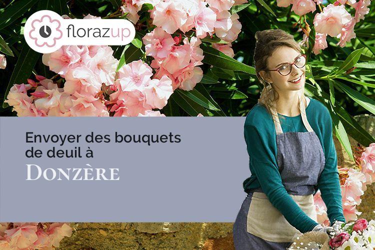 compositions de fleurs pour un enterrement à Donzère (Drôme/26290)