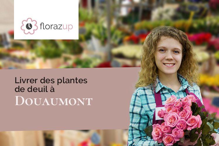 compositions florales pour des obsèques à Douaumont (Meuse/55100)