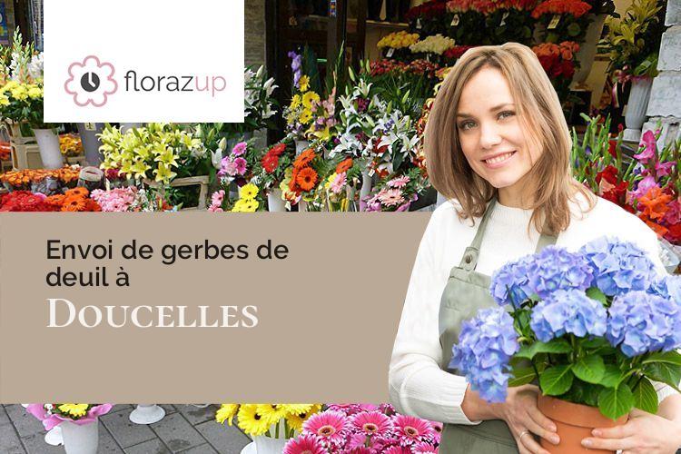 créations de fleurs pour une crémation à Doucelles (Sarthe/72170)