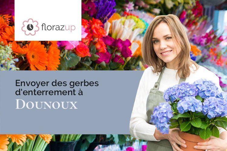 compositions de fleurs pour un enterrement à Dounoux (Vosges/88220)