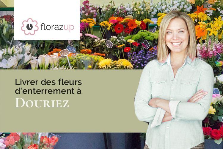 coupes de fleurs pour des obsèques à Douriez (Pas-de-Calais/62870)