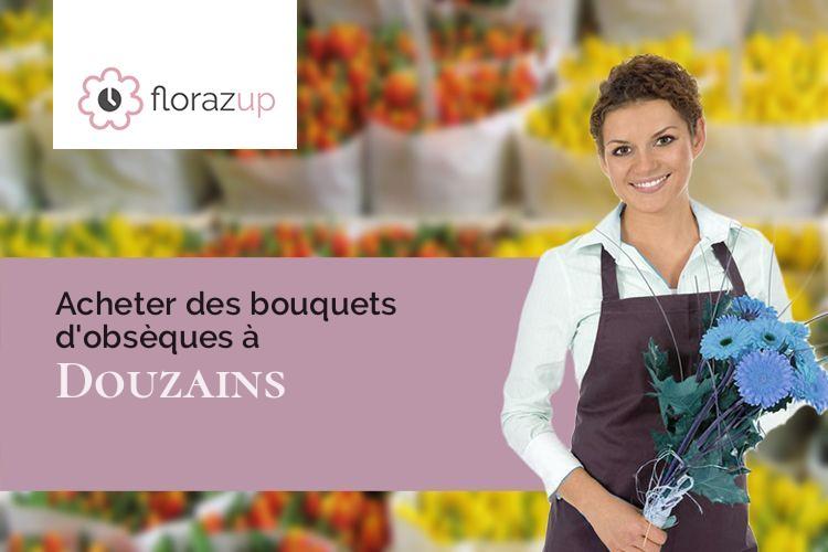 compositions de fleurs pour un décès à Douzains (Lot-et-Garonne/47330)