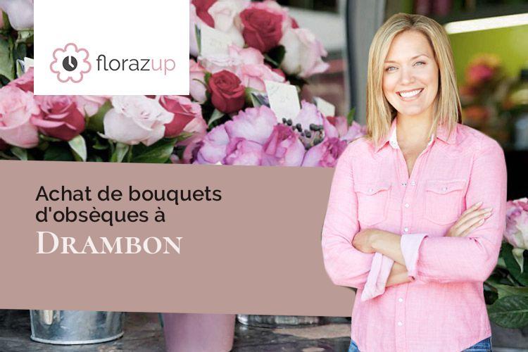 gerbes de fleurs pour des obsèques à Drambon (Côte-d'Or/21270)