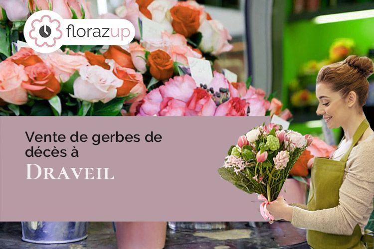 gerbes de fleurs pour une crémation à Draveil (Essonne/91210)