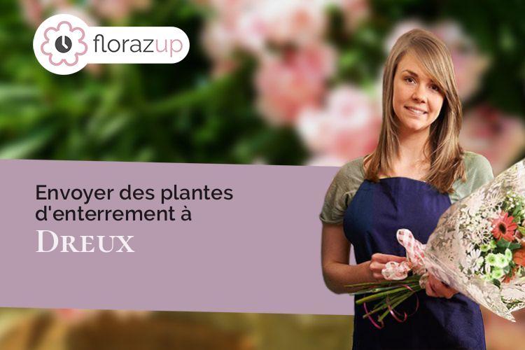 créations de fleurs pour des obsèques à Dreux (Eure-et-Loir/28100)