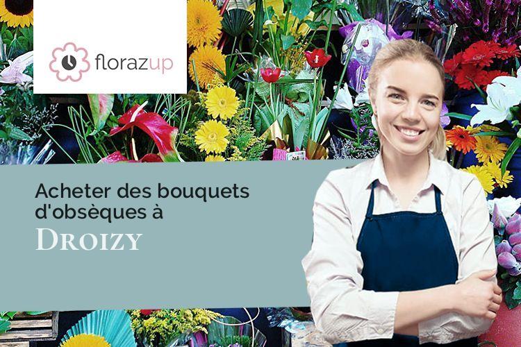 créations florales pour une crémation à Droizy (Aisne/02210)