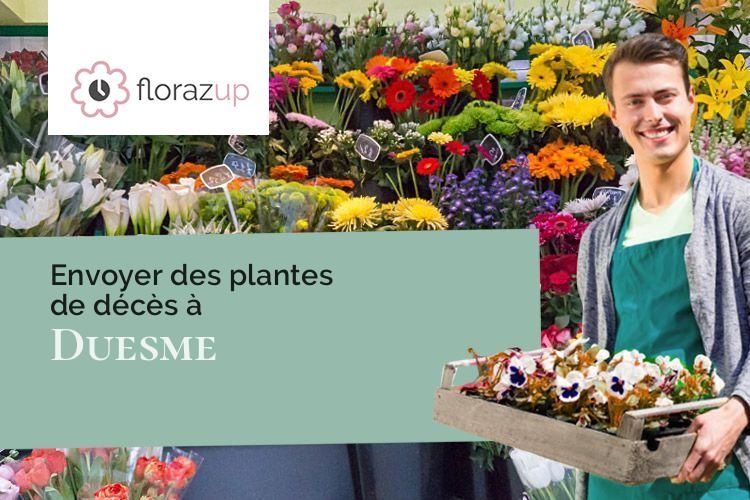 compositions de fleurs pour une crémation à Duesme (Côte-d'Or/21510)