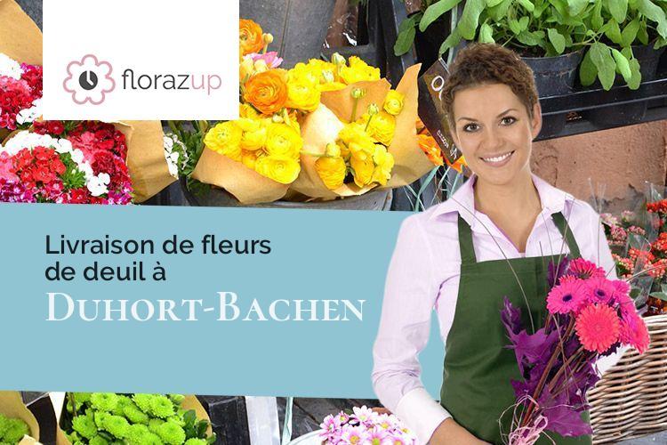 couronnes florales pour une crémation à Duhort-Bachen (Landes/40800)