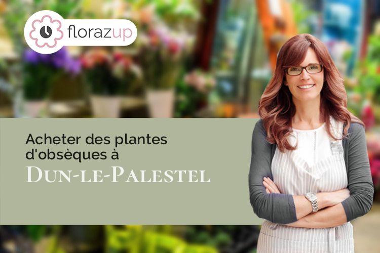 plantes pour des funérailles à Dun-le-Palestel (Creuse/23800)