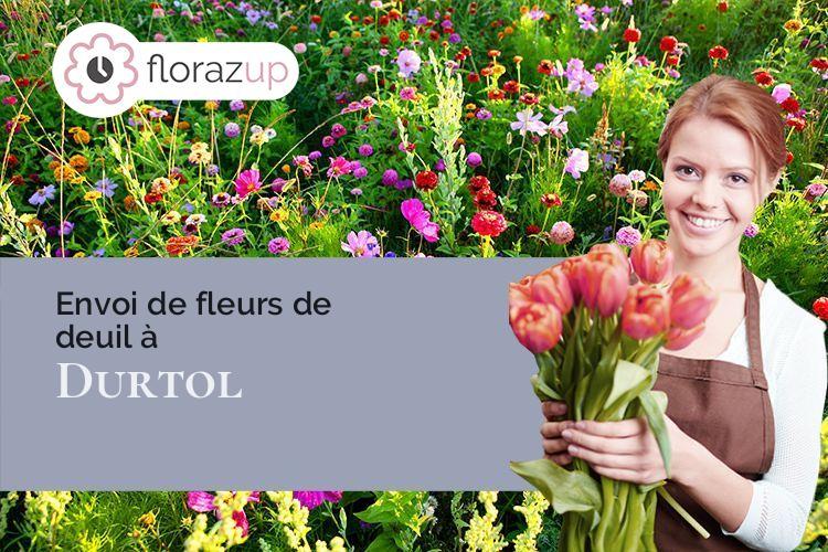compositions de fleurs pour un deuil à Durtol (Puy-de-Dôme/63830)