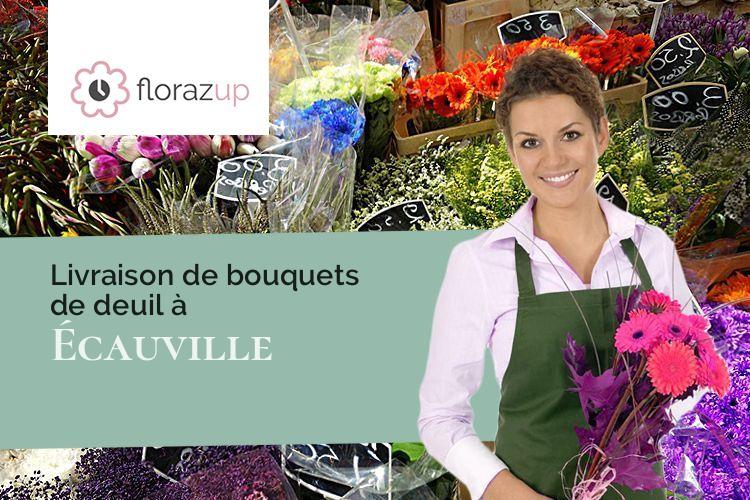 créations florales pour des obsèques à Écauville (Eure/27110)