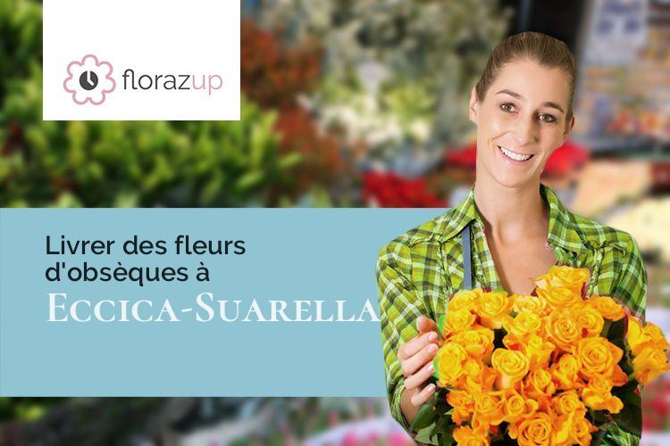 créations florales pour un enterrement à Eccica-Suarella (Corse/20117)