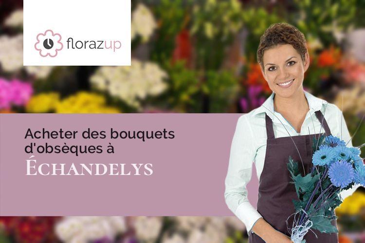 compositions de fleurs pour un enterrement à Échandelys (Puy-de-Dôme/63980)