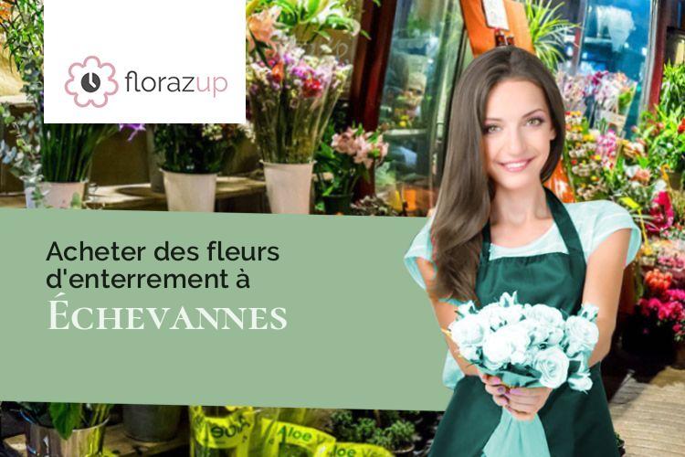 créations de fleurs pour un deuil à Échevannes (Côte-d'Or/21120)