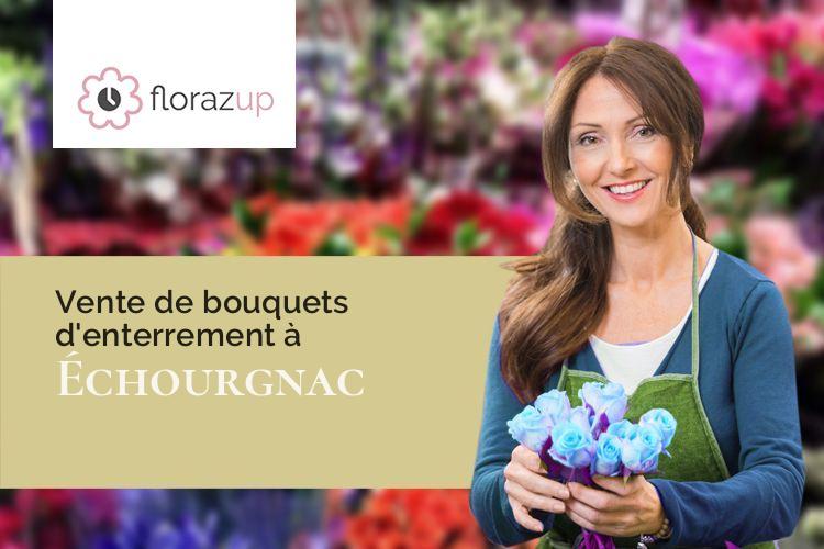 bouquets de fleurs pour des funérailles à Échourgnac (Dordogne/24410)