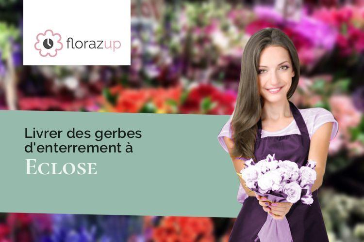 compositions florales pour un décès à Eclose (Isère/38300)