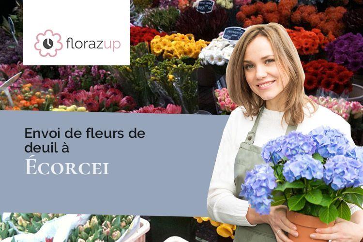 bouquets de fleurs pour un enterrement à Écorcei (Orne/61270)