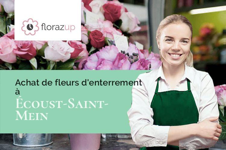 créations de fleurs pour des obsèques à Écoust-Saint-Mein (Pas-de-Calais/62128)