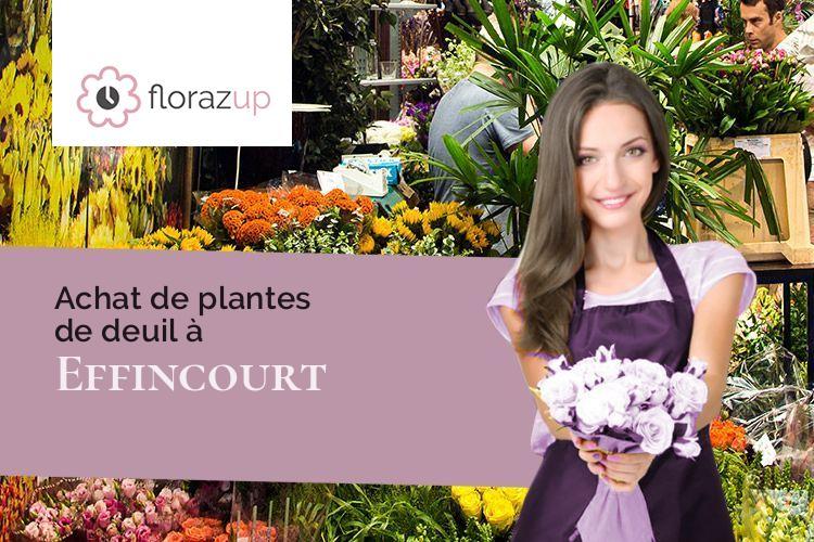 compositions de fleurs pour un enterrement à Effincourt (Haute-Marne/52300)