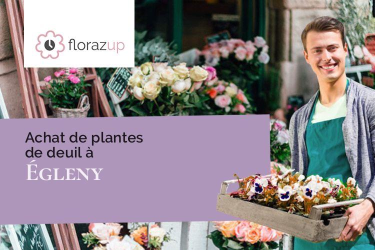 compositions florales pour des funérailles à Égleny (Yonne/89240)