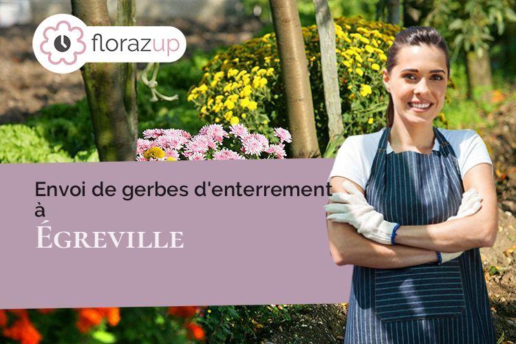 créations florales pour des obsèques à Égreville (Seine-et-Marne/77620)