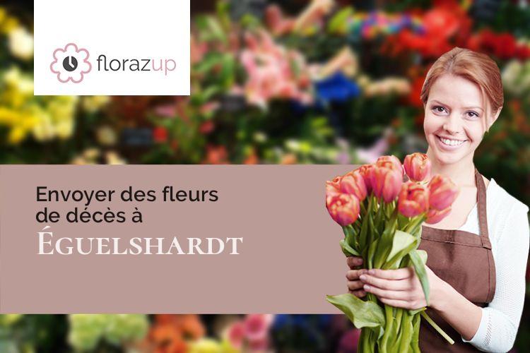 bouquets de fleurs pour des obsèques à Éguelshardt (Moselle/57230)
