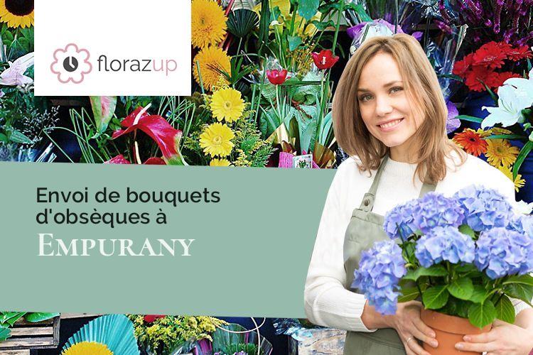 couronnes florales pour une crémation à Empurany (Ardèche/07270)