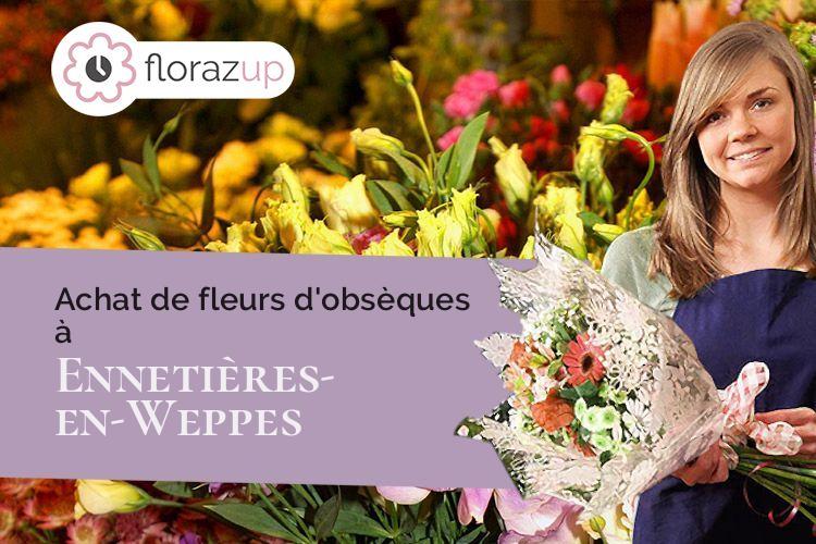 gerbes de fleurs pour une crémation à Ennetières-en-Weppes (Nord/59320)