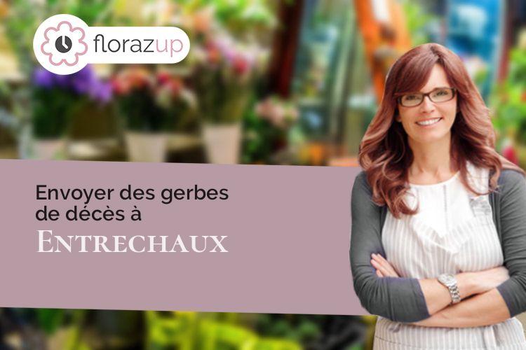 créations de fleurs pour une crémation à Entrechaux (Vaucluse/84340)