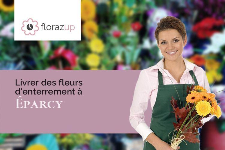 créations florales pour un décès à Éparcy (Aisne/02500)