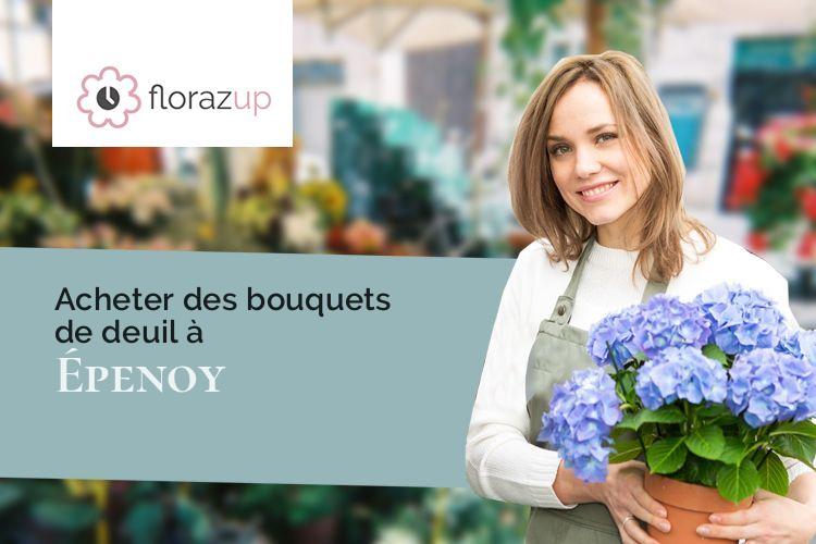 gerbes de fleurs pour des obsèques à Épenoy (Doubs/25800)