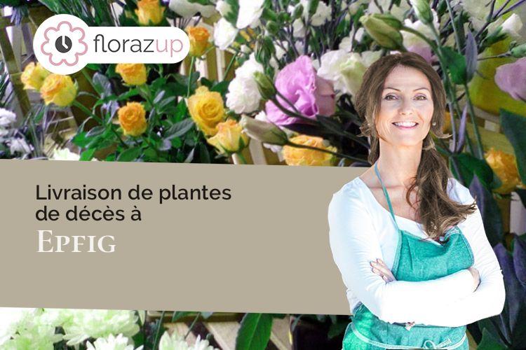 coupes de fleurs pour une crémation à Epfig (Bas-Rhin/67680)