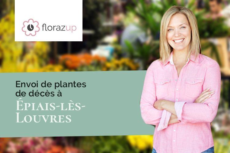 couronnes florales pour une crémation à Épiais-lès-Louvres (Val-d'Oise/95380)