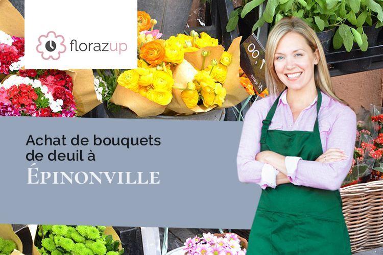 créations florales pour un décès à Épinonville (Meuse/55270)