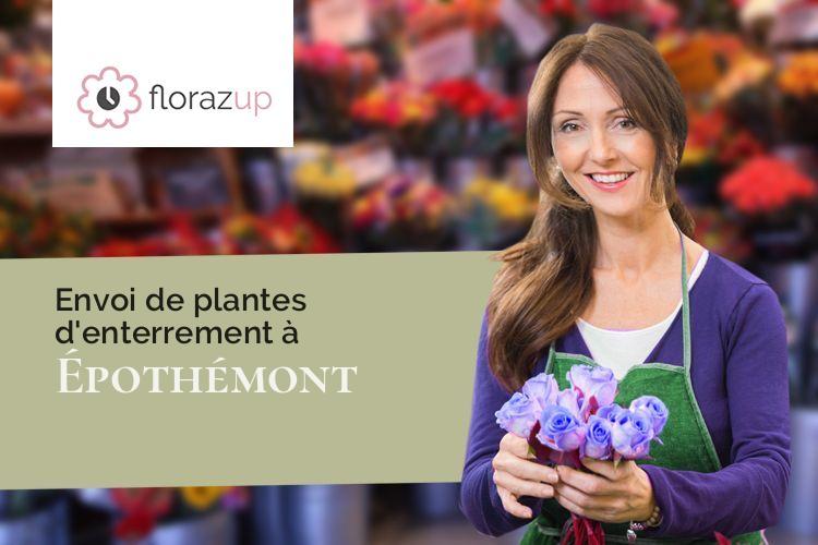 compositions florales pour une crémation à Épothémont (Aube/10500)