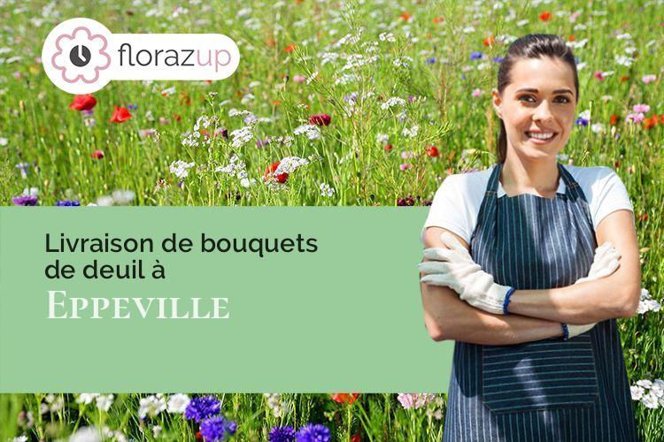 créations de fleurs pour des obsèques à Eppeville (Somme/80400)