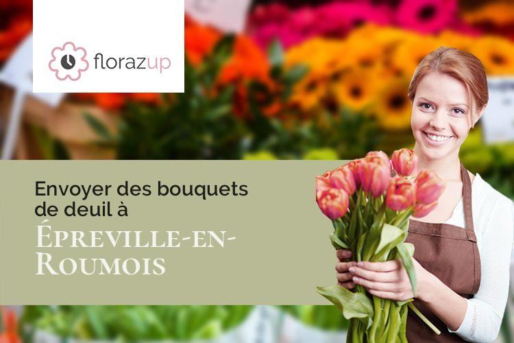 compositions de fleurs pour un décès à Épreville-en-Roumois (Eure/27310)