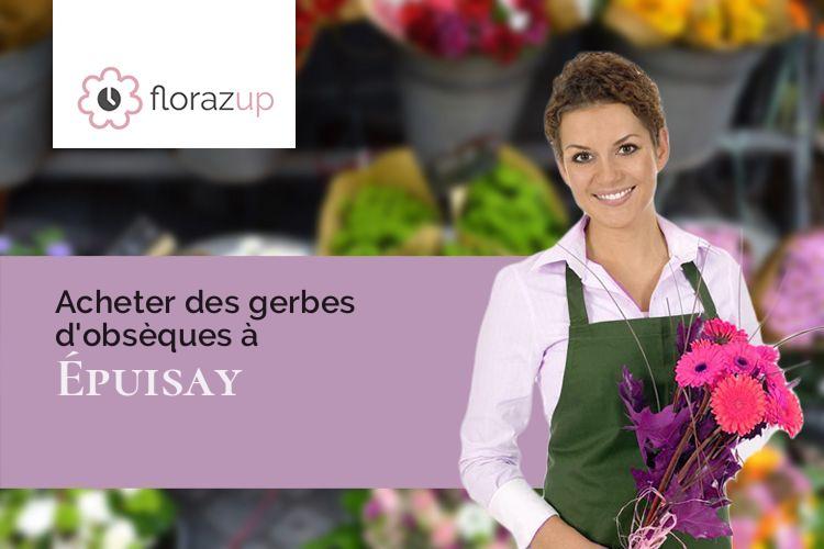 compositions de fleurs pour un deuil à Épuisay (Loir-et-Cher/41360)